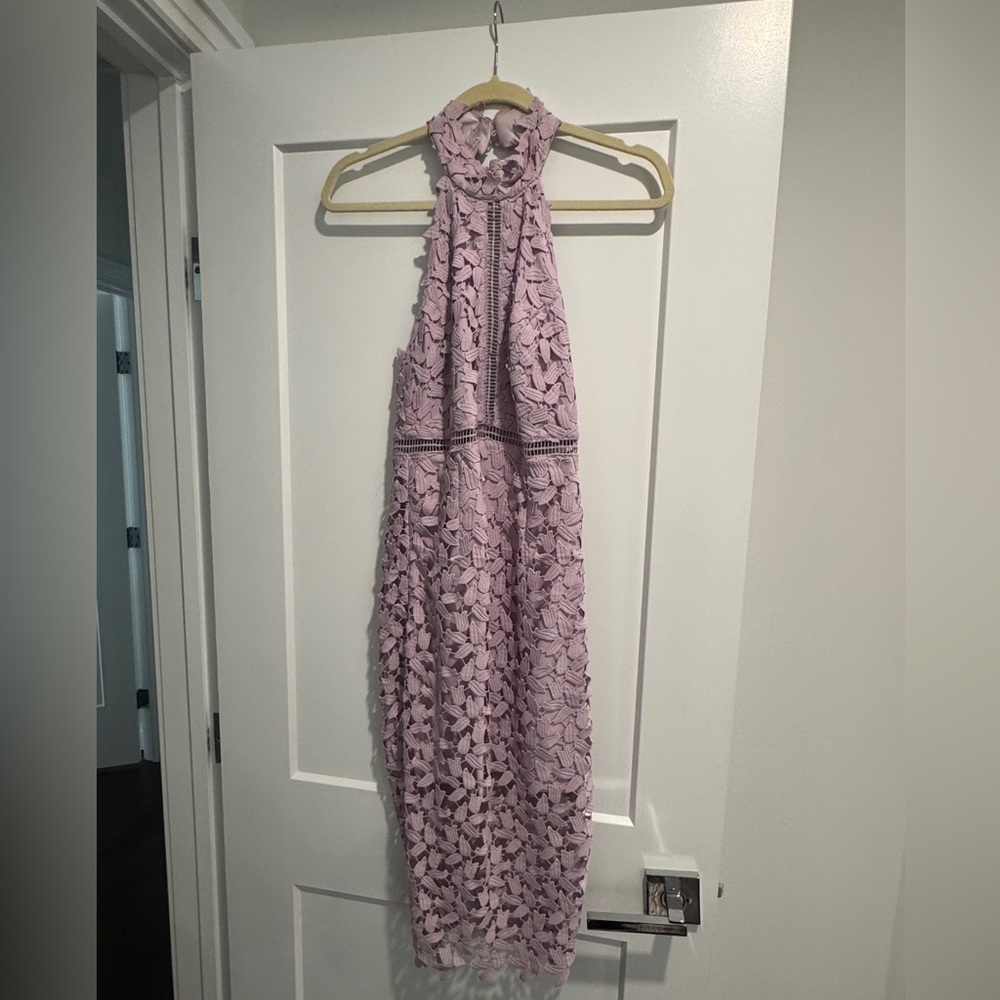 Lilac Bardot Dress – Size XS – Mint Condition 💜